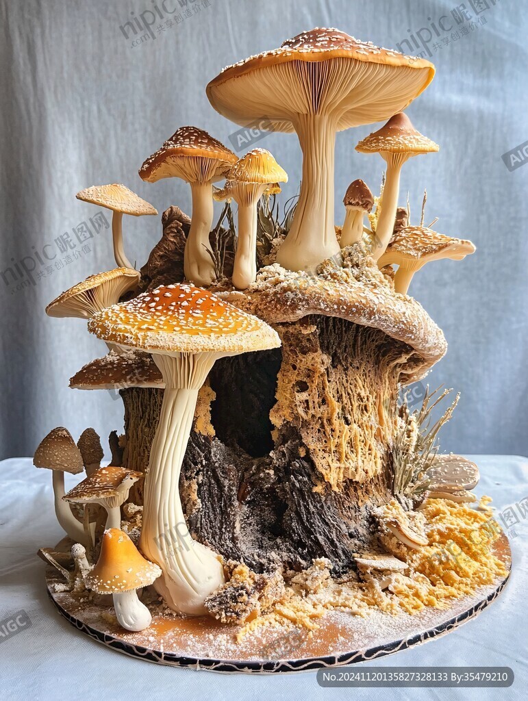 菌类模型