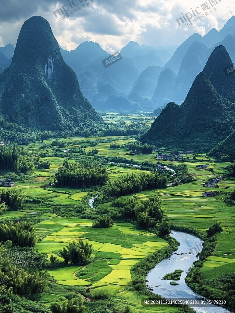 广西风景山水田园