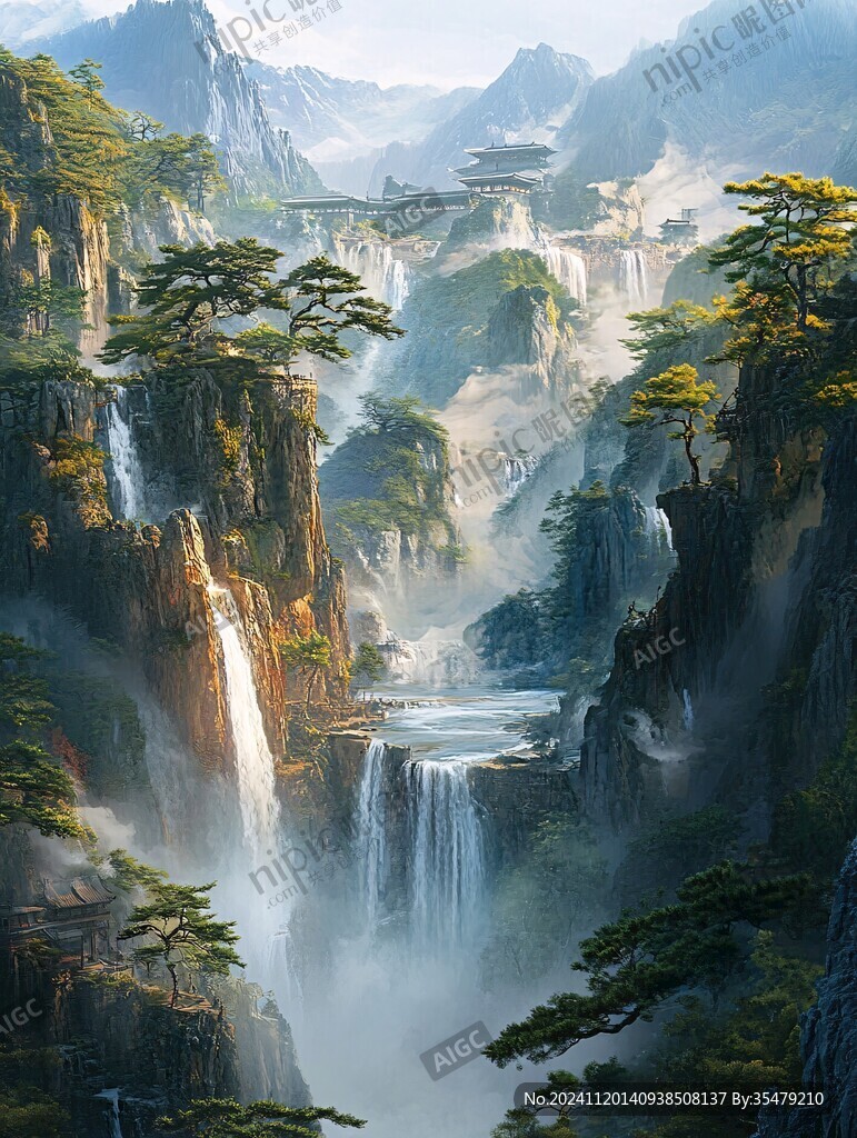 超清迎客松