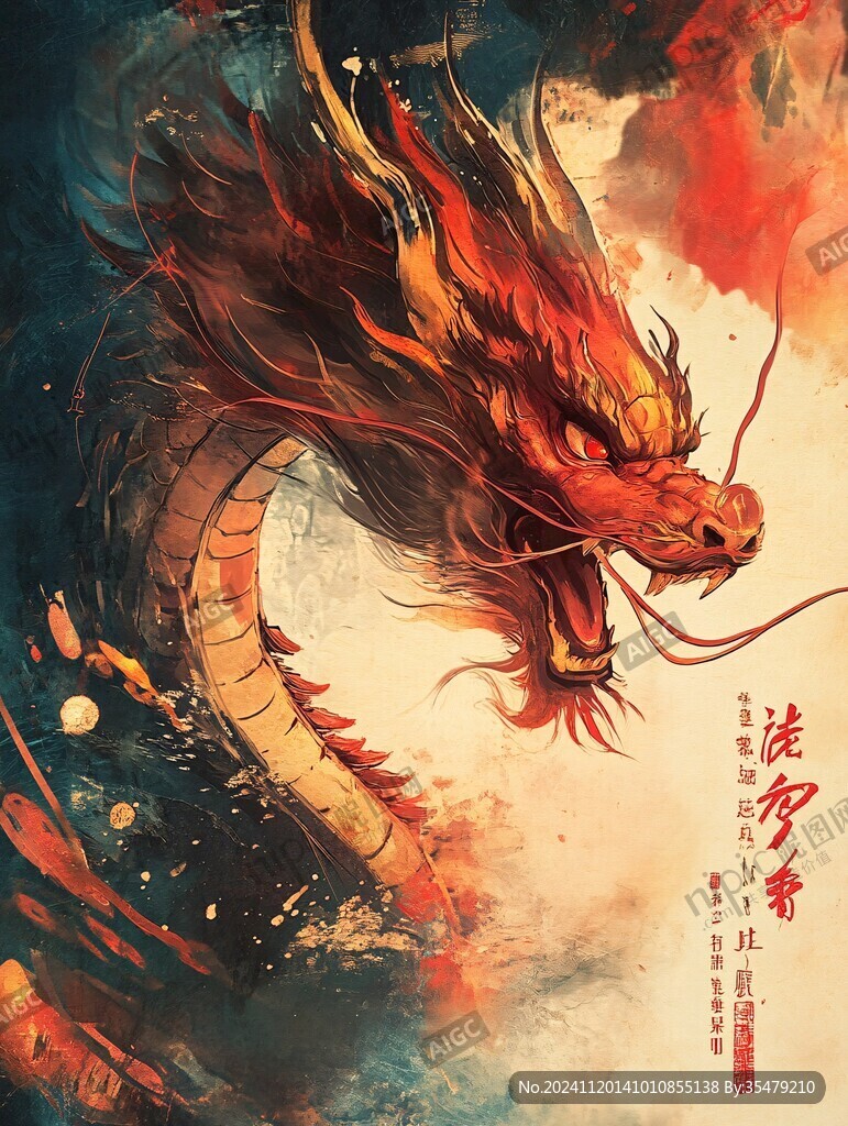 龙年插画合集