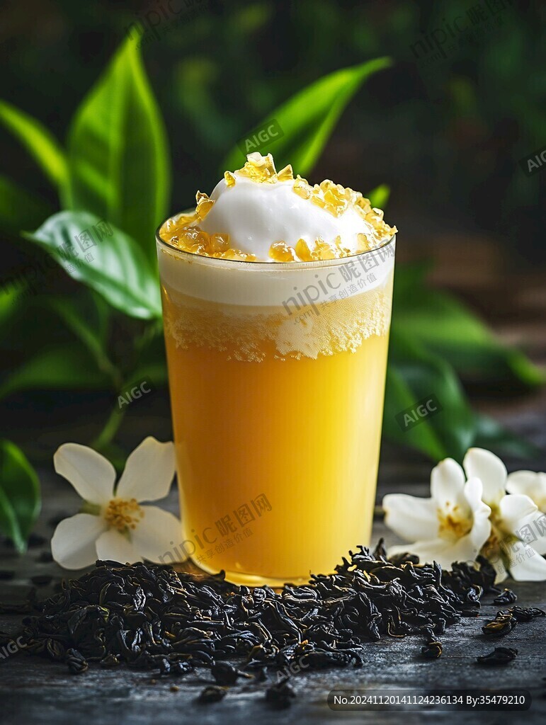 满杯鲜橙茉莉