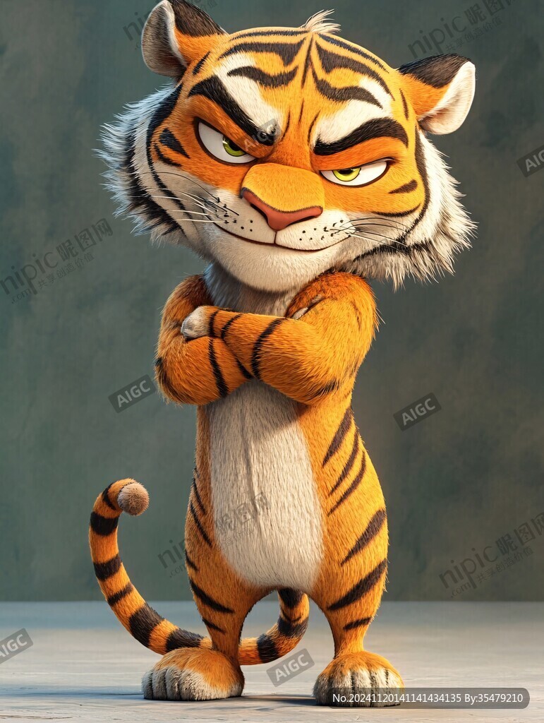 原创虎弟卡通ip