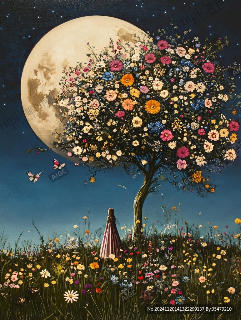 幻想梦境插画