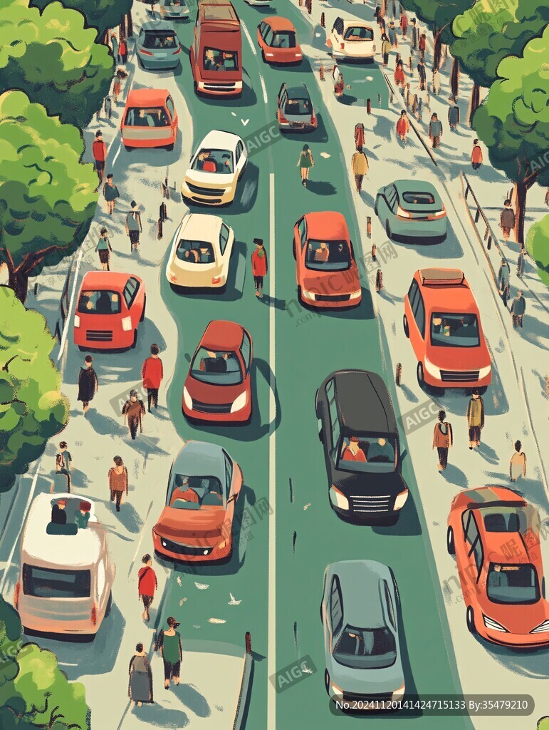 道路拥挤