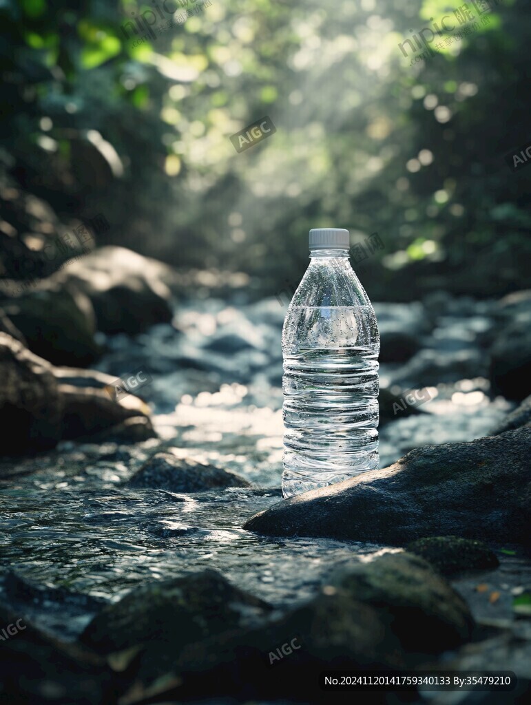 清甜的山泉水