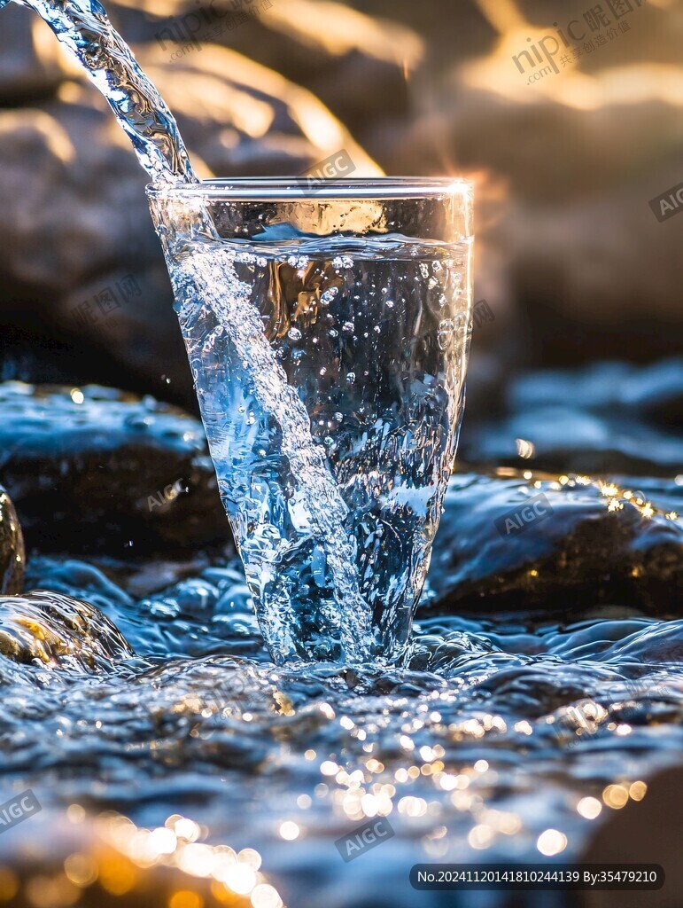 碰水