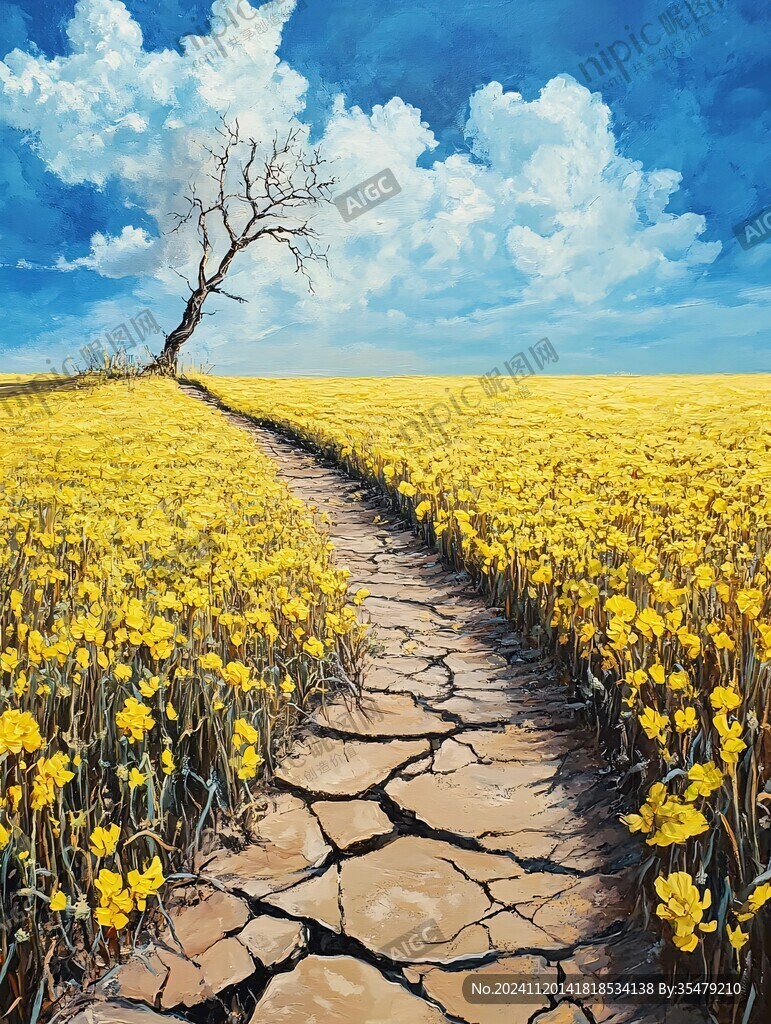 龟裂的大地