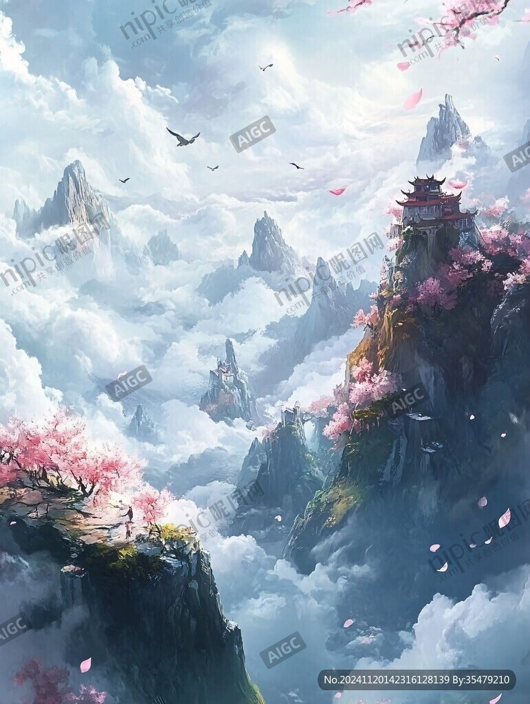 古风仙境天上宫阙