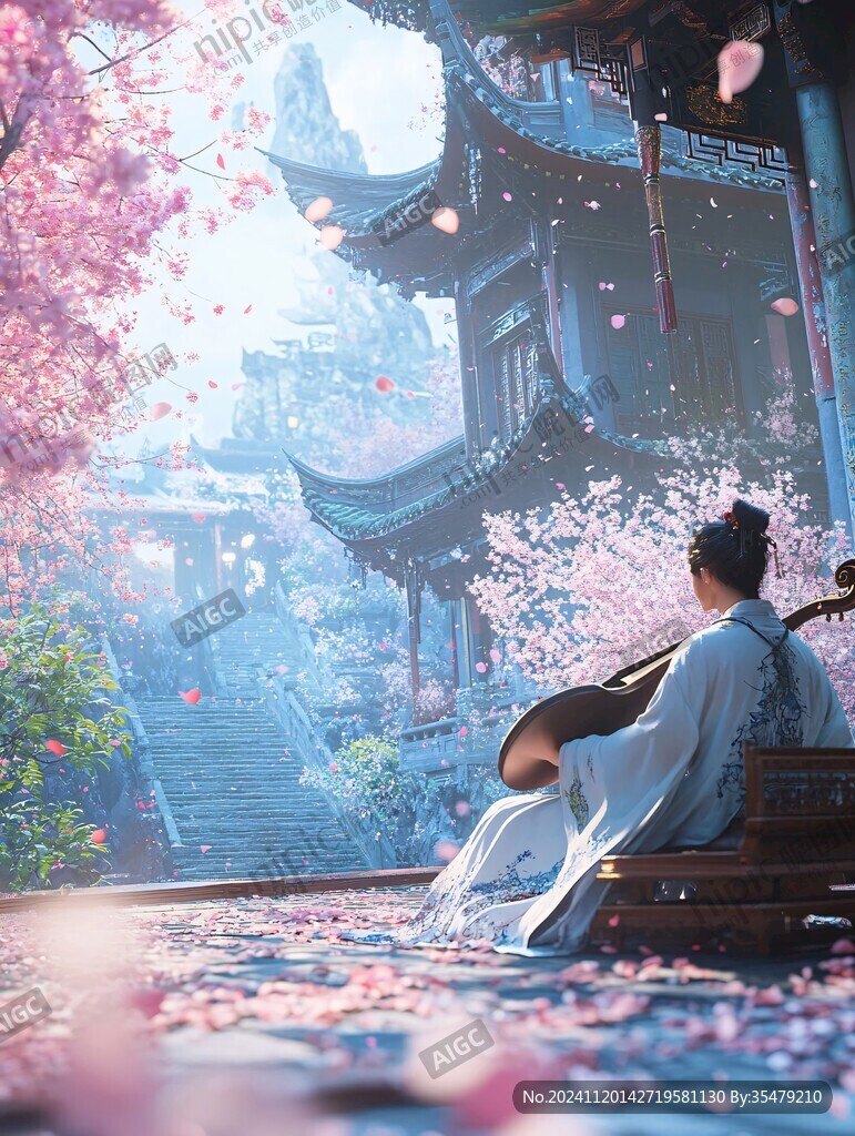 古风拍照场景