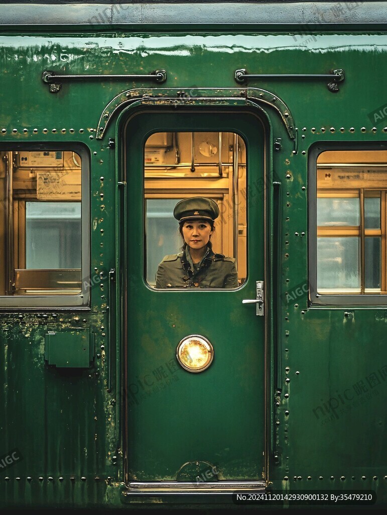 怀旧绿皮火车