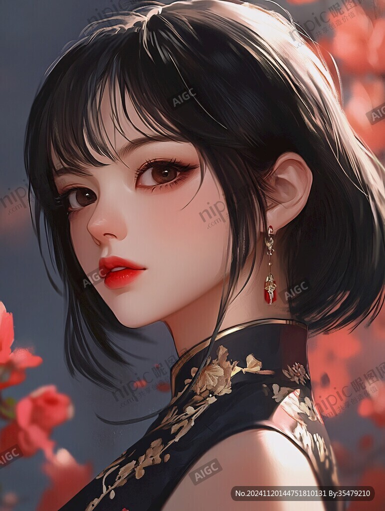 板绘人像