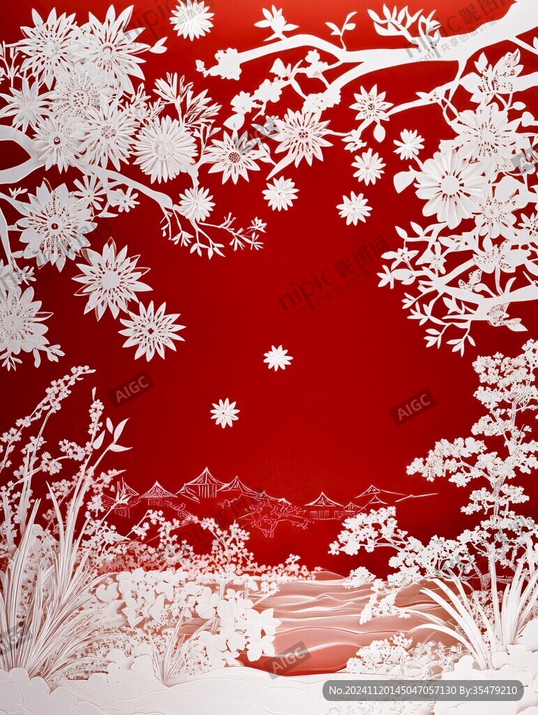 冰窗花图片
