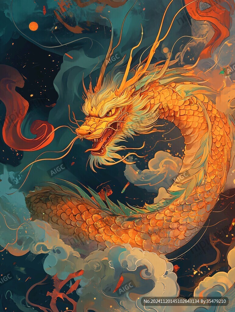 龙年插画合集