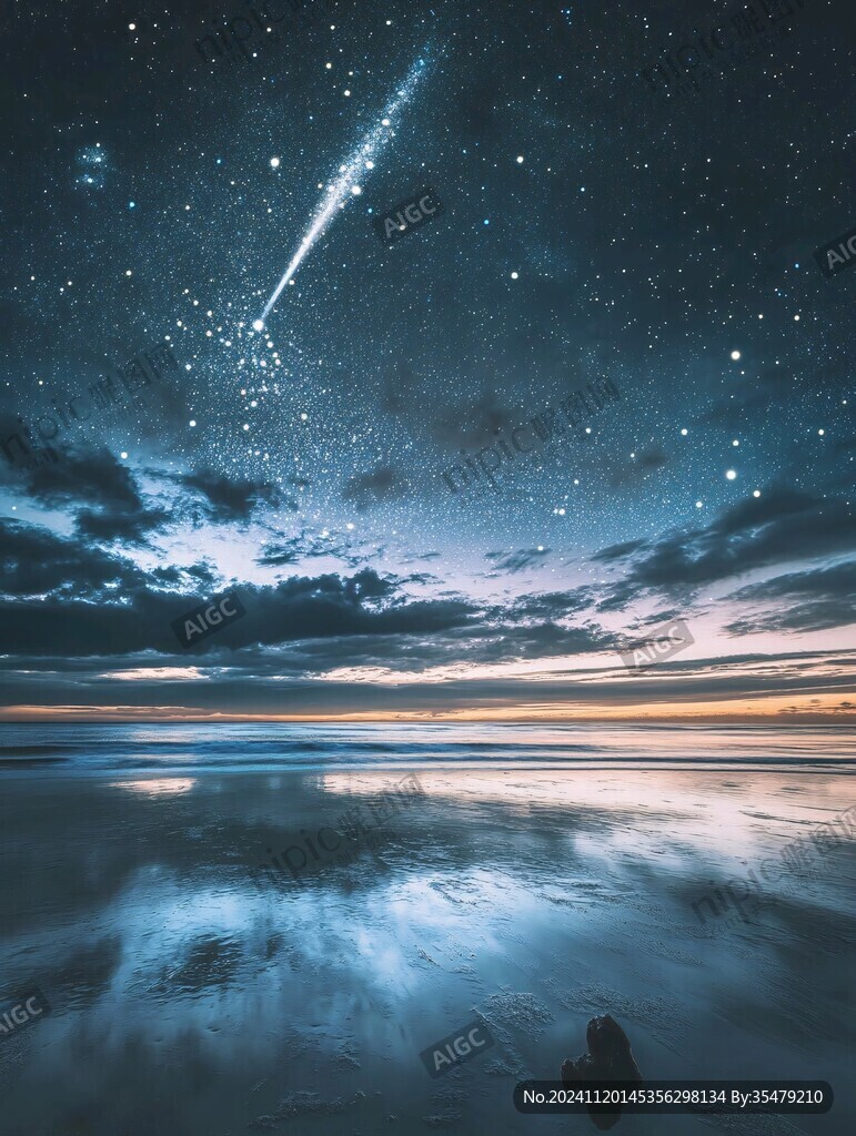 唯美流星雨