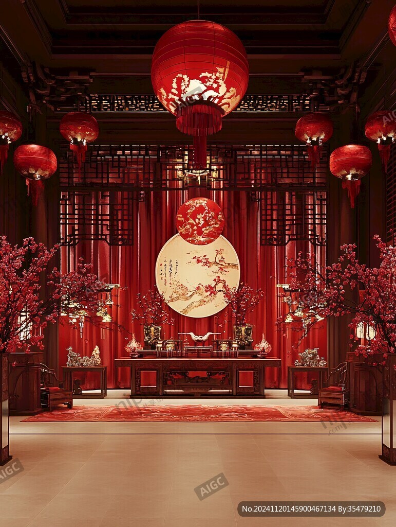 喜堂场景