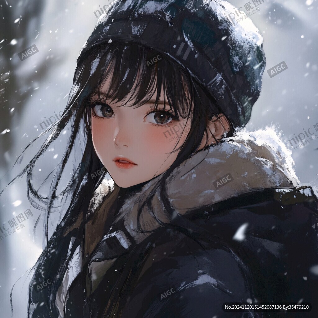 厚涂少女