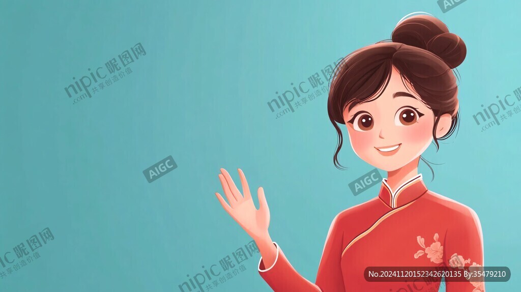 送汤圆的女孩