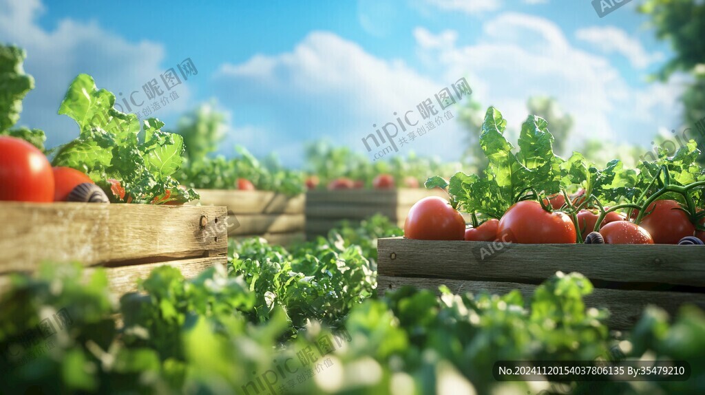 高清蔬菜花园