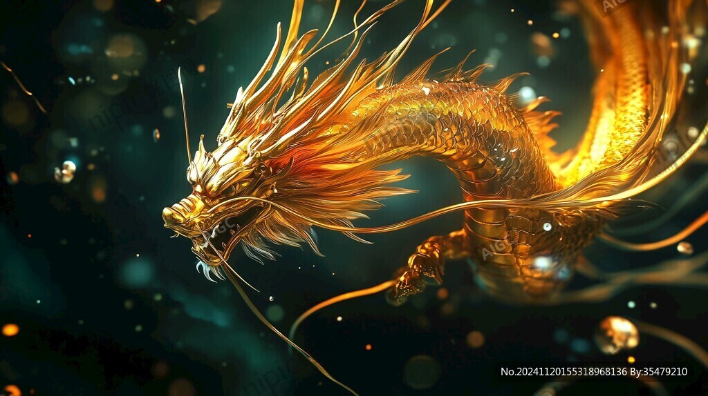龙吐水壁纸