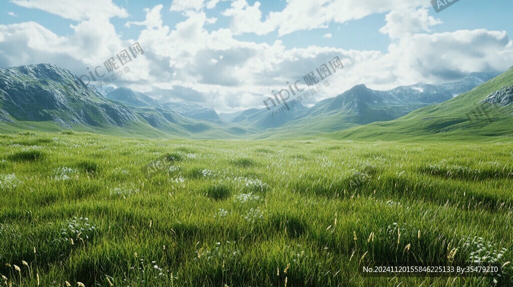 3d草地