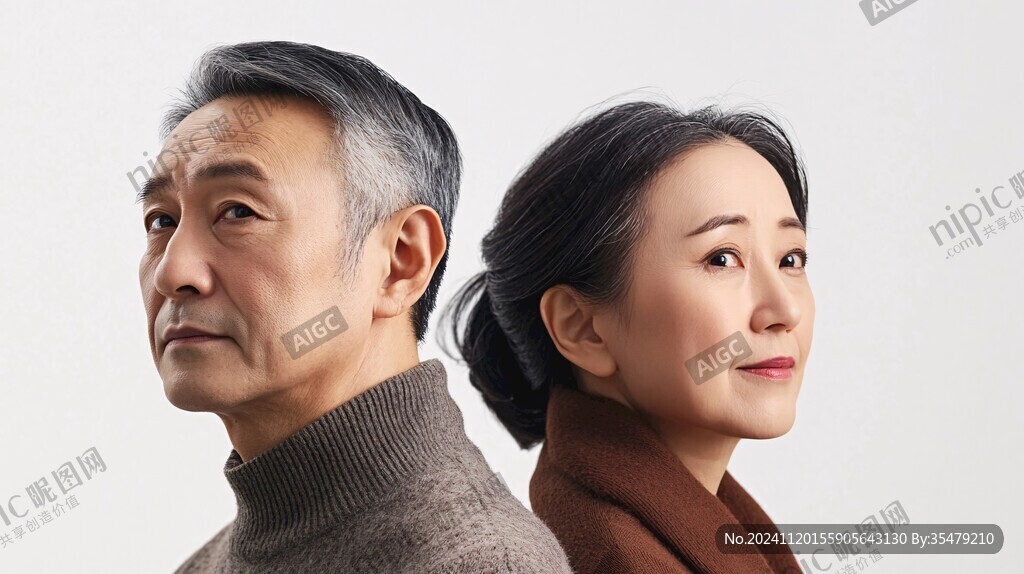 白发夫妻