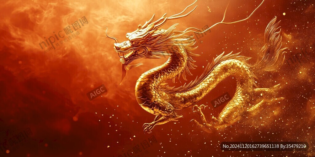 高清唯美双龙戏珠