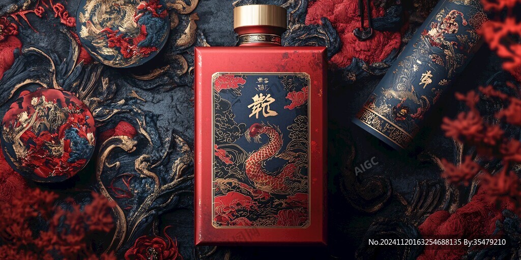 端午龙酒包装