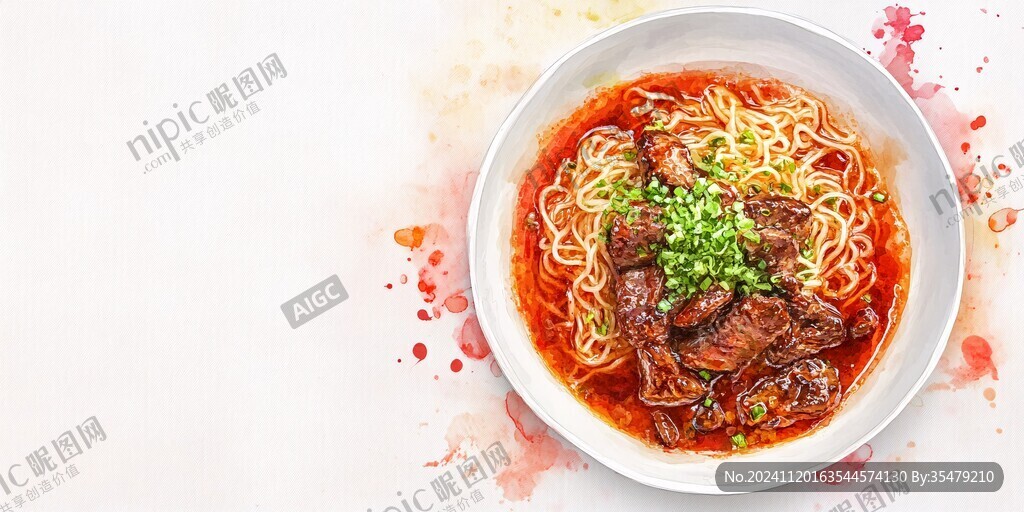 红烧牛肉面美食美味
