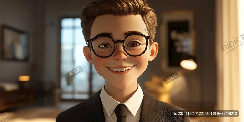 卡通写实漫画人物