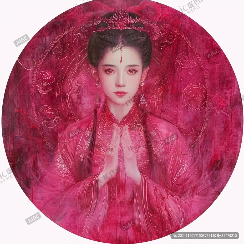 鼠绘古代美女