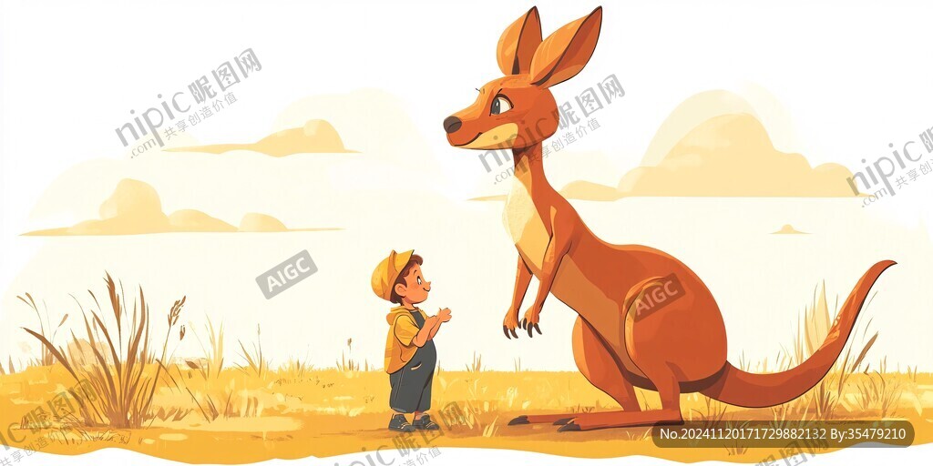 澳大利亚插画宣传素材