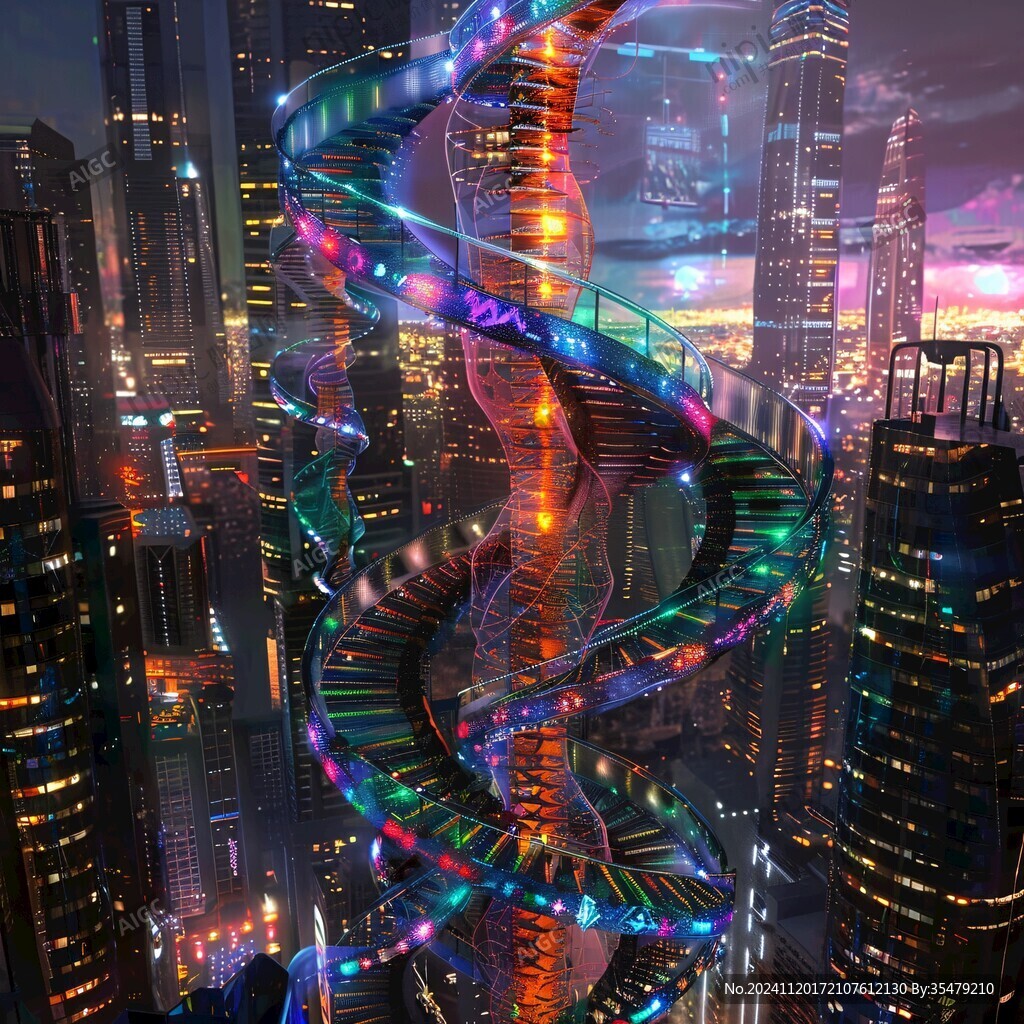 dna螺旋图
