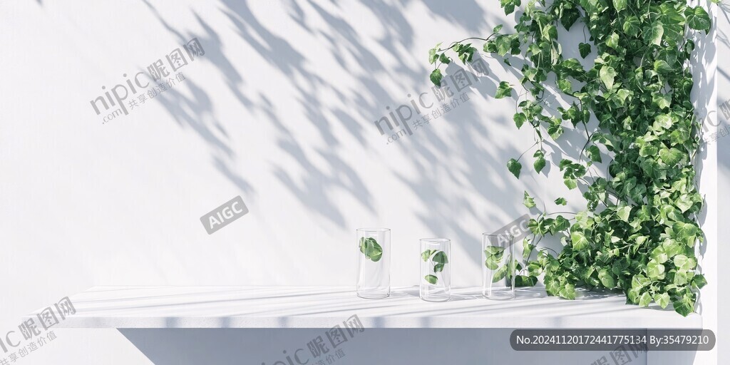 阳光植物窗台小绿植