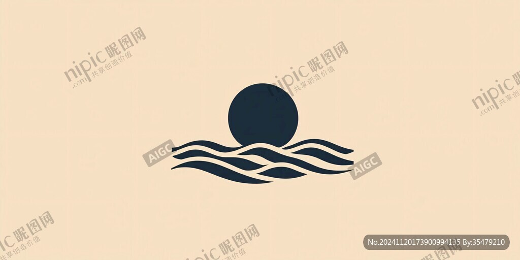 日出logo设计