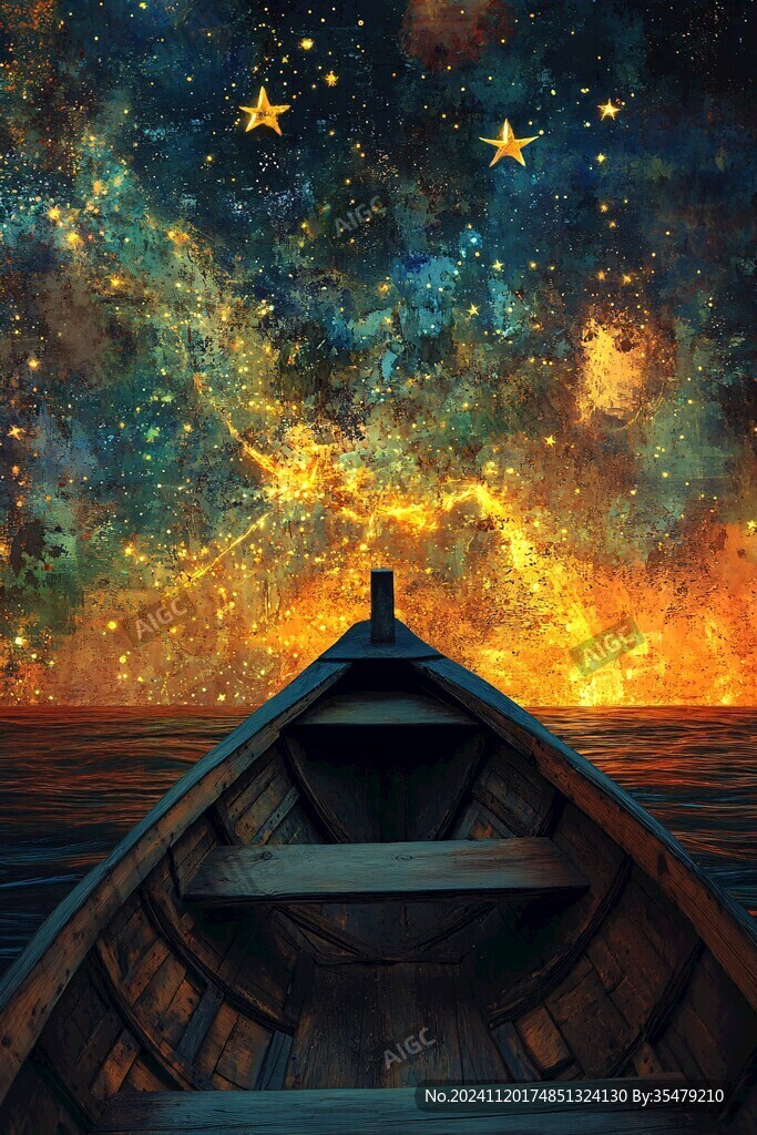 梦幻的小舟
