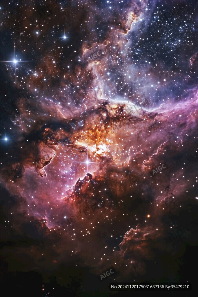 星宙天文玫瑰星云