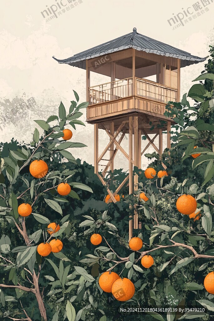 陈皮村插画