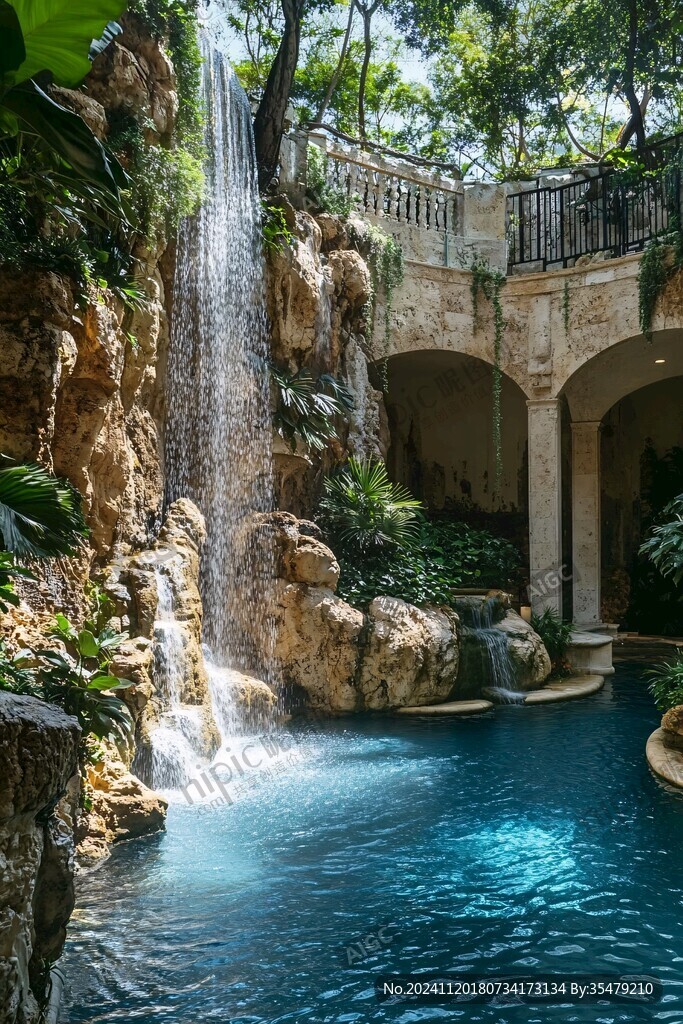 法式水景