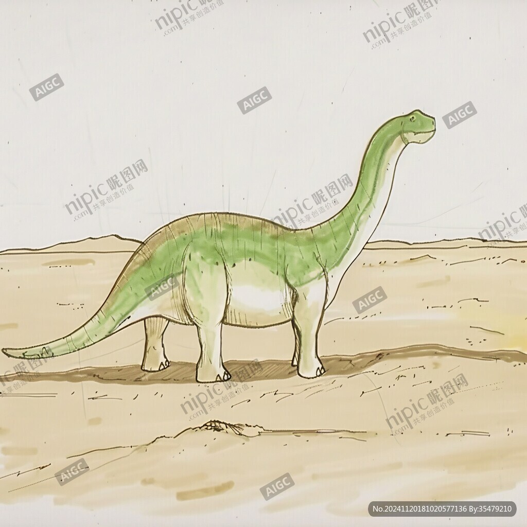 恐龙本本插画