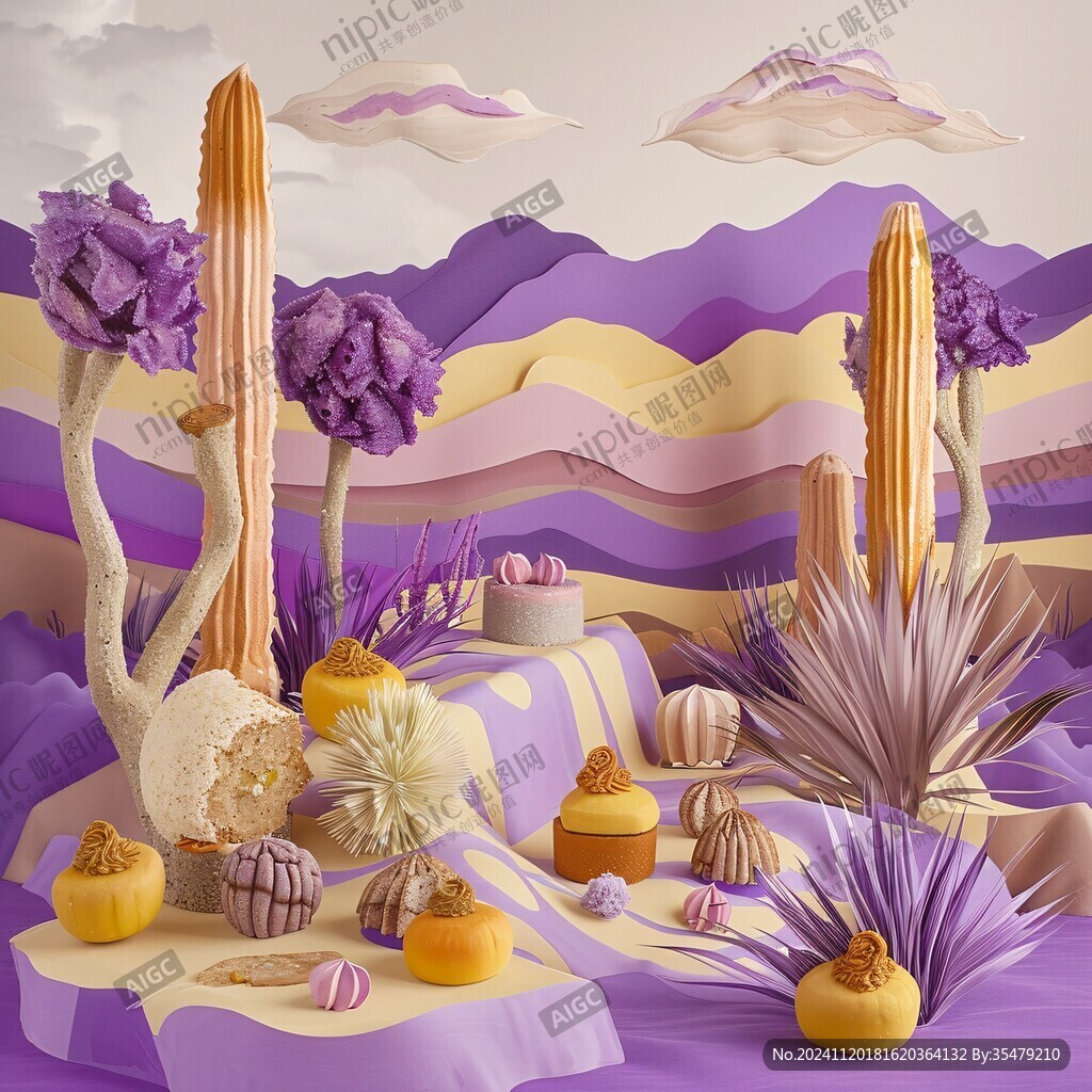 3d立体插画风格