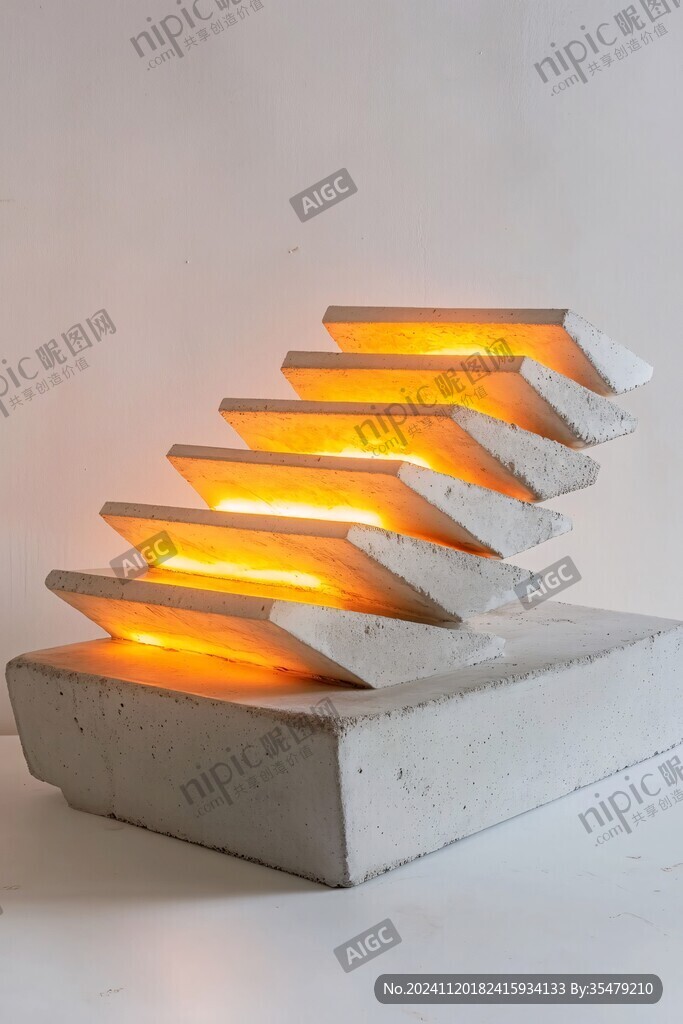 台阶线条灯