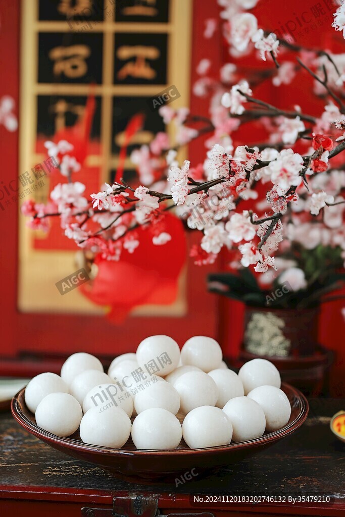 一盘元宵