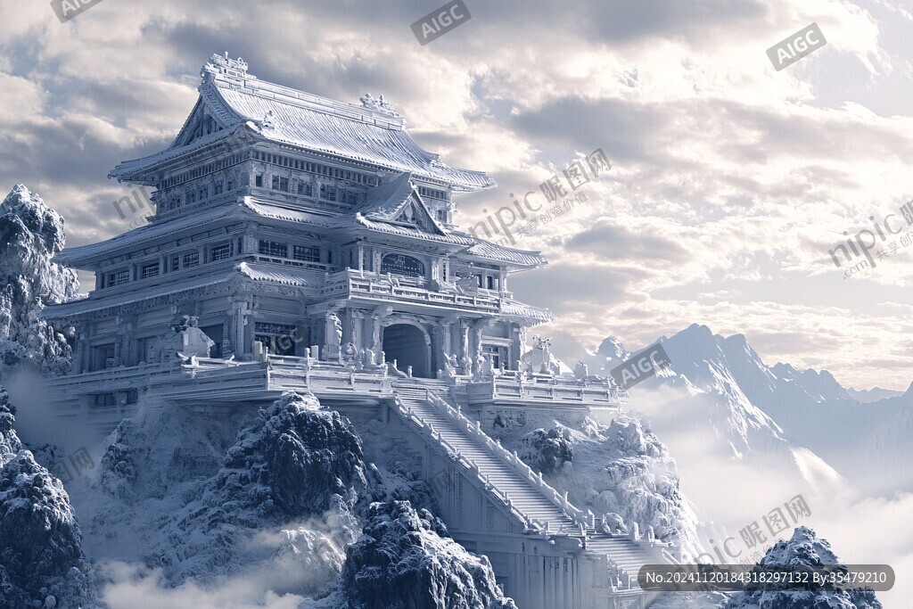 古风仙境天上宫阙