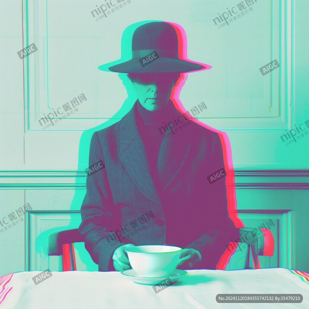 粉红色的超现实主义奇幻