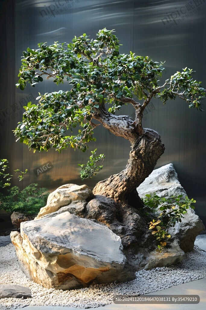 崖柏盆景