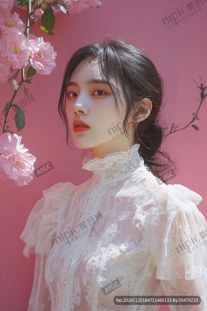 仙气清冷少女壁纸图片