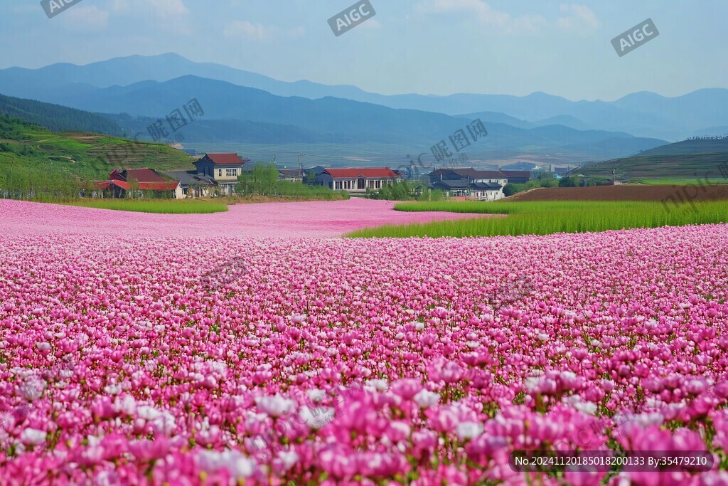 妖娆诡异花田