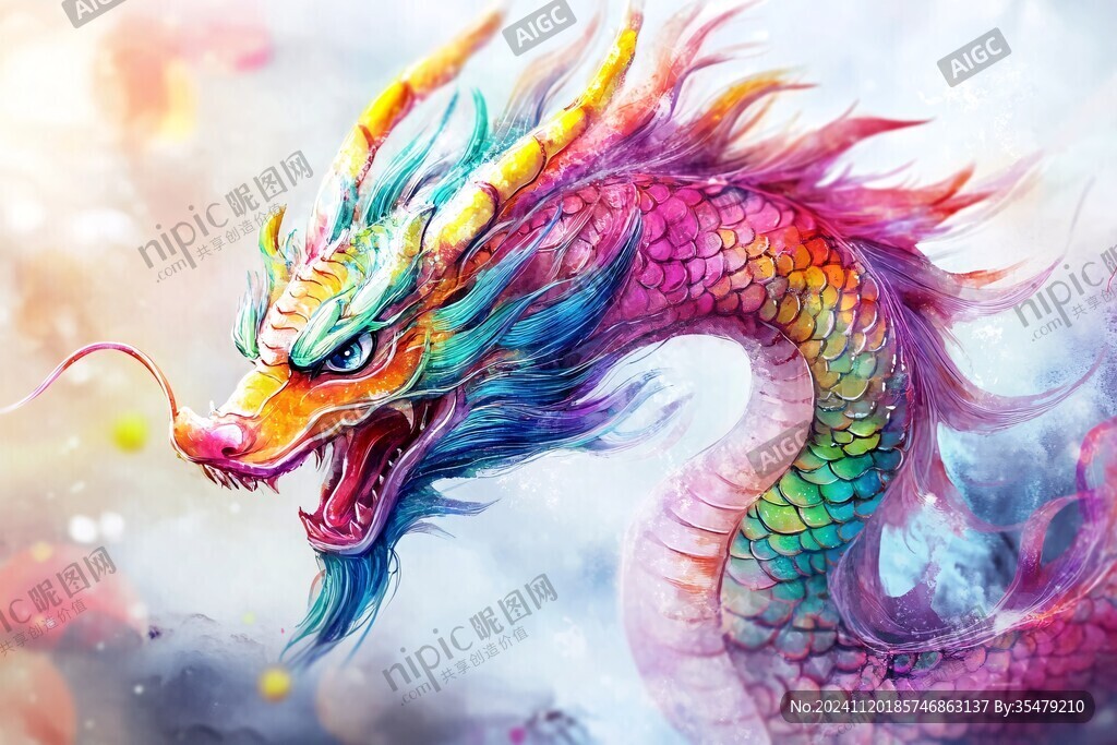 龙年插画合集