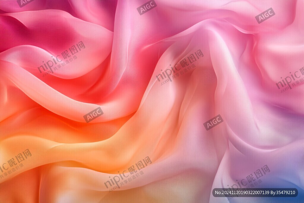 炫彩丝绸背景