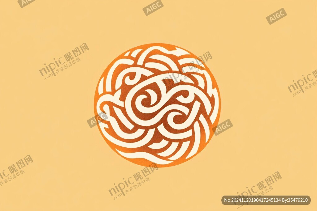 简约回纹标志